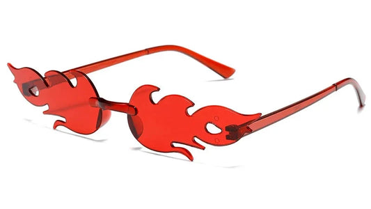 Rimless Flame Party Shades